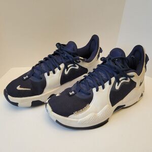 Nike Paul George PG 5 TB Basketball Shoes Navy/White DA7758-401 Mens Size US 7.5